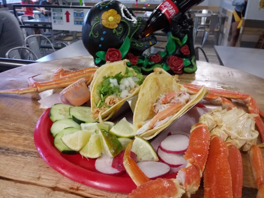 Crab Taco Grilled